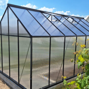 Staklenik Polikarbonatni 244x429cm Crni Cultivo 8