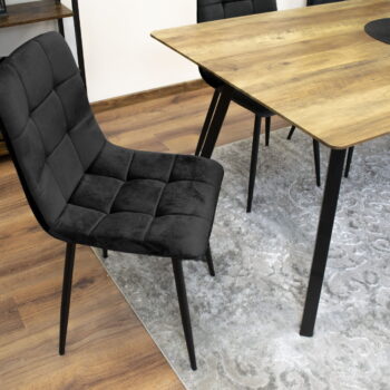 Stolica Outlet Kara Crna 6