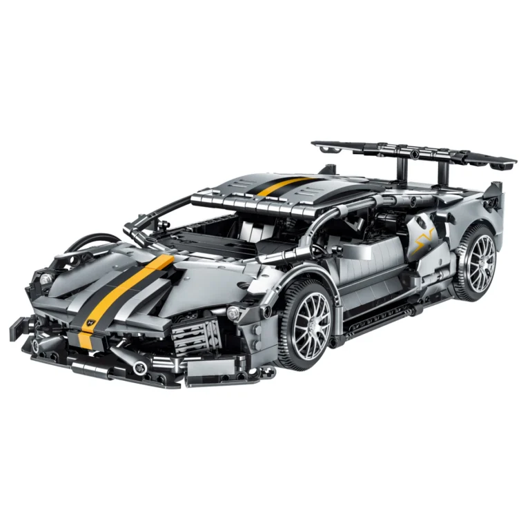 Techno Blocks Car Grey Wolf 1
