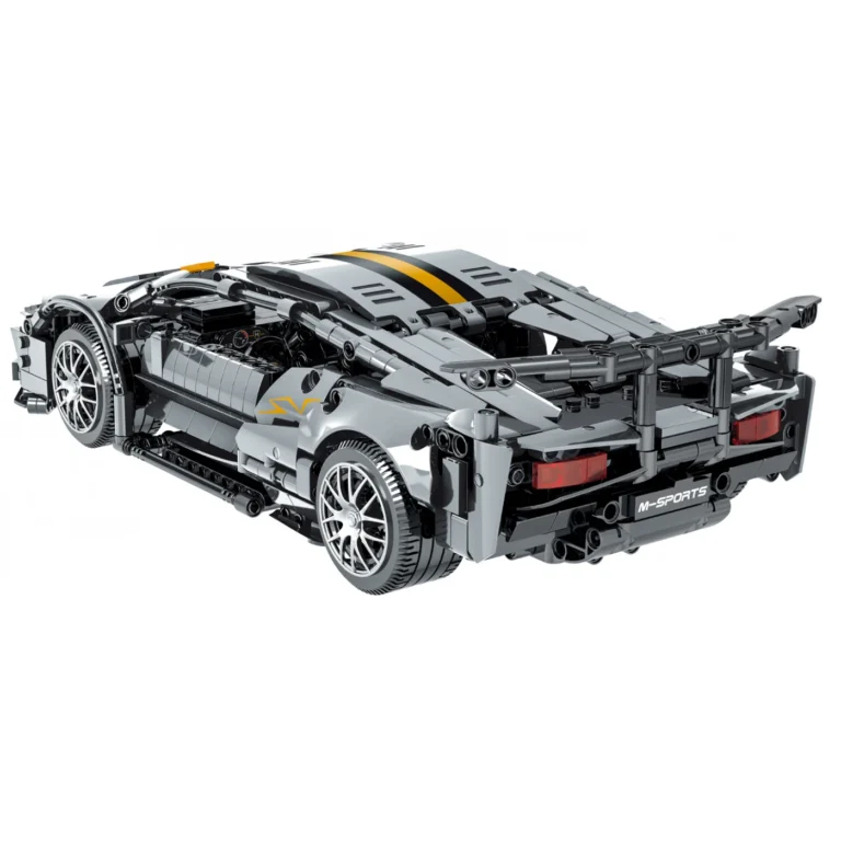 Techno Blocks Car Grey Wolf 2