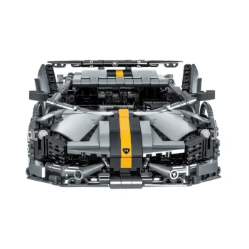 Techno Blocks Car Grey Wolf 3