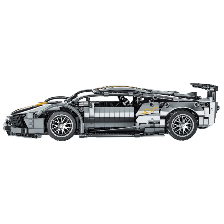 Techno Blocks Car Grey Wolf 4