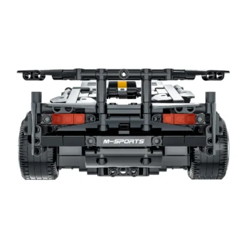 Techno Blocks Car Grey Wolf 5