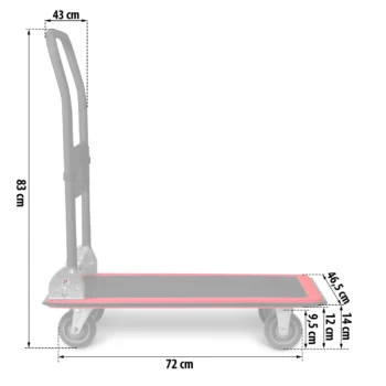 Transportna Kolica S Platformom Humberg Hm 505 4