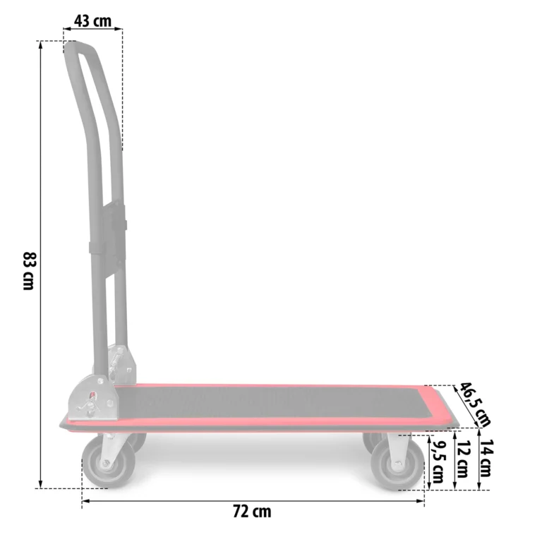 Transportna Kolica S Platformom Humberg Hm 505 4