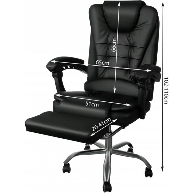 Uredska Fotelja Boss Elegance Leather 4