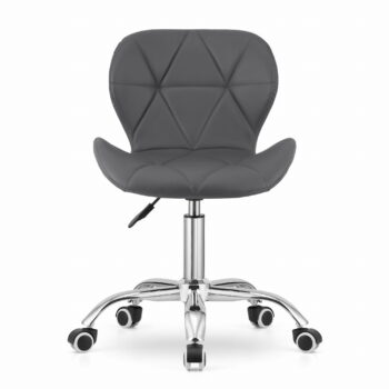 Uredska Stolica Outlet Avola Grey Leather 1