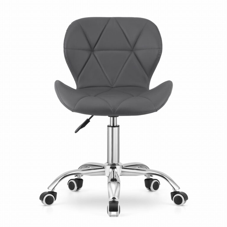Uredska Stolica Outlet Avola Grey Leather 1