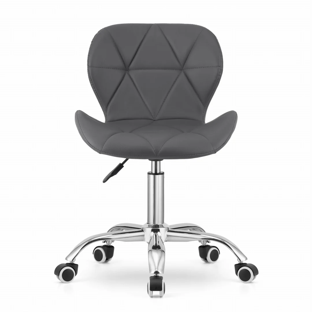 Uredska Stolica Outlet Avola Grey Leather 1