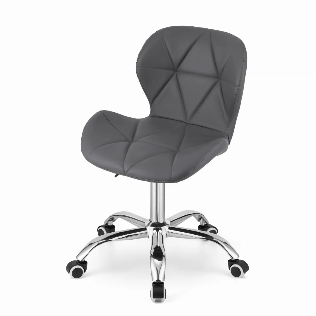 Uredska Stolica Outlet Avola Grey Leather 4