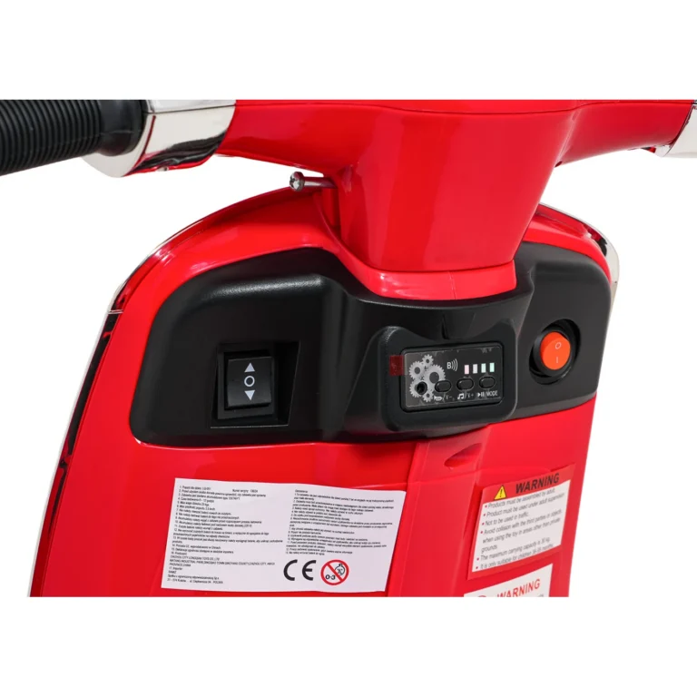 Vespa Roma Red 12v Motor Na Akumulator 10