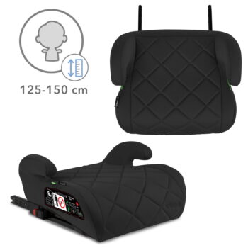 I Size Booster Autosjedalica Remo Black 2