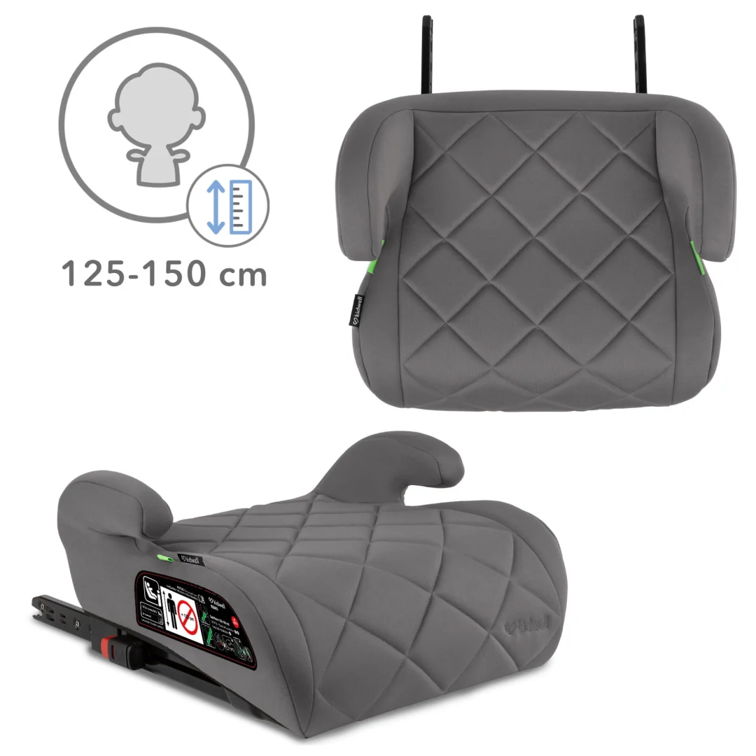 I Size Booster Autosjedalica Remo Grey 2