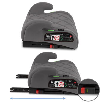 I Size Booster Autosjedalica Remo Grey 4