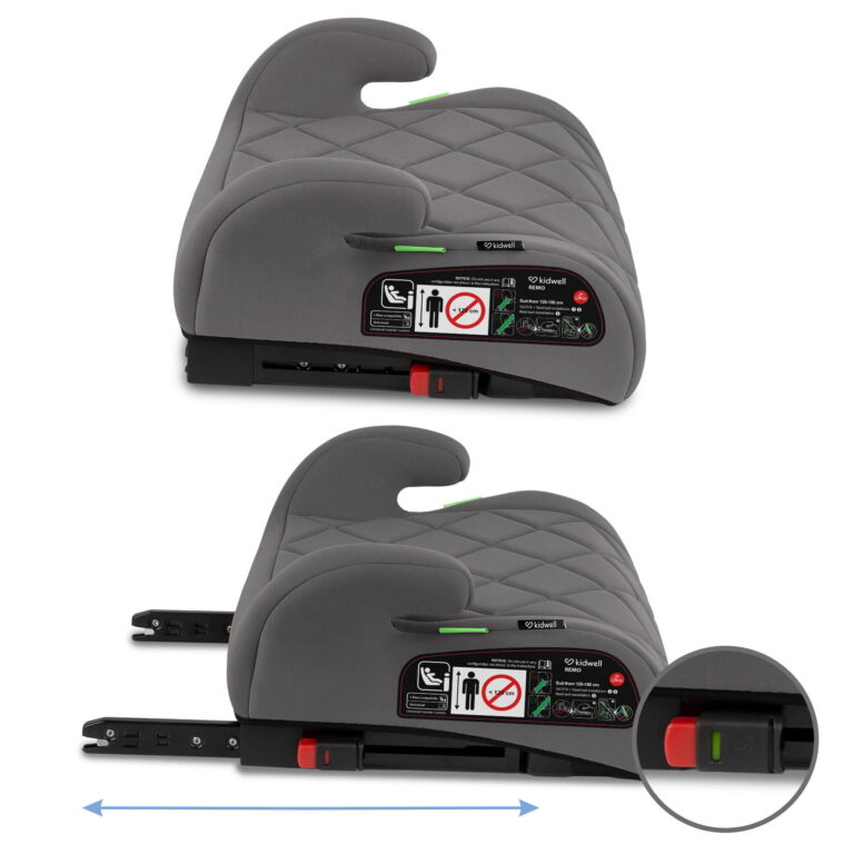 I Size Booster Autosjedalica Remo Grey 4