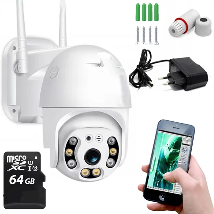 Ip Kamera Full Hd Wifi Vanjska 5mp 64gb