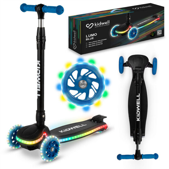 Kidwell Svjetleći Romobil Lumo Plavi