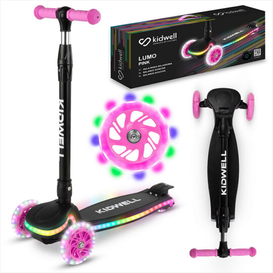 Kidwell Svjetleći Romobil Lumo Rozi