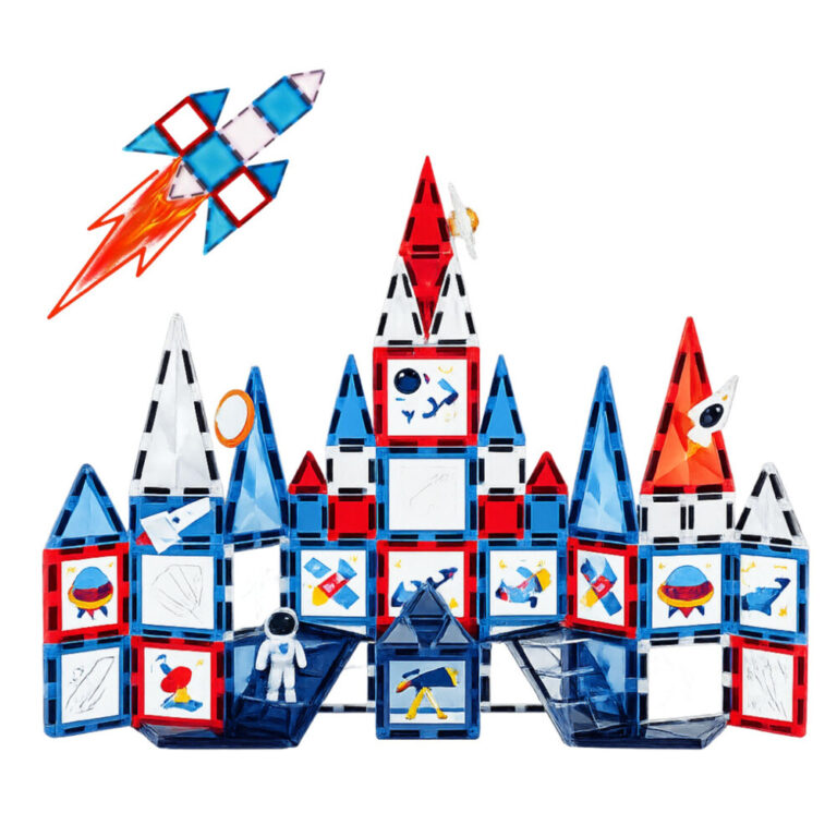 Magnetne Kocke 90 Komada Space Cadet 1