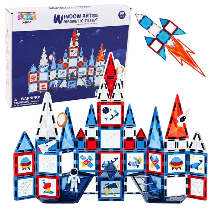 Magnetne Kocke 90 Komada Space Cadet