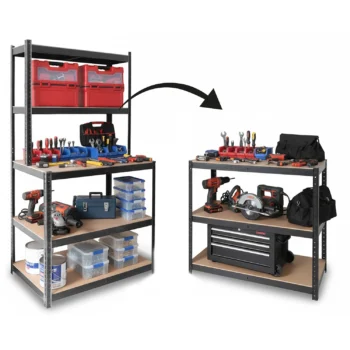 Metalni Radni Stol S Policama Humberg Hr 855 4