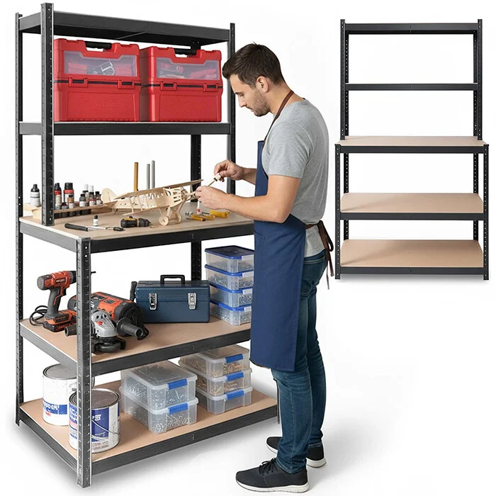 Metalni Radni Stol S Policama Humberg Hr 855