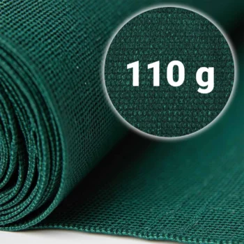 Mreža Za Sjenu 1,5x50m 110gm2 + 50 Stezaljki Zelena 1