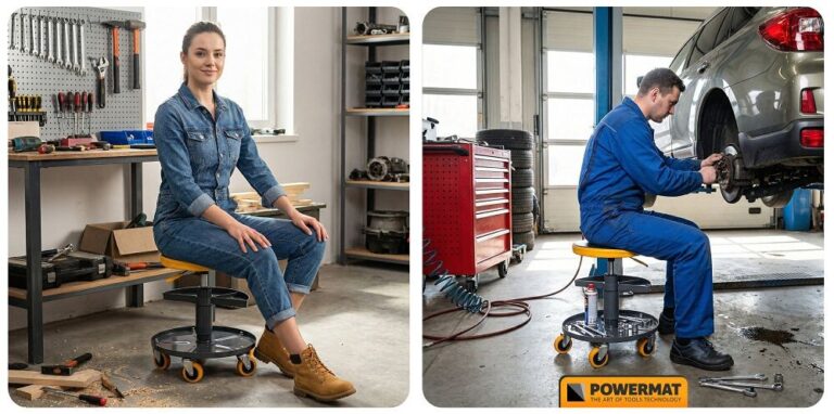 Teleskopska Radionička Stolica Powermat 12