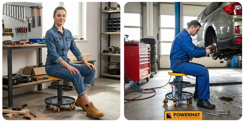 Teleskopska Radionička Stolica Powermat 12