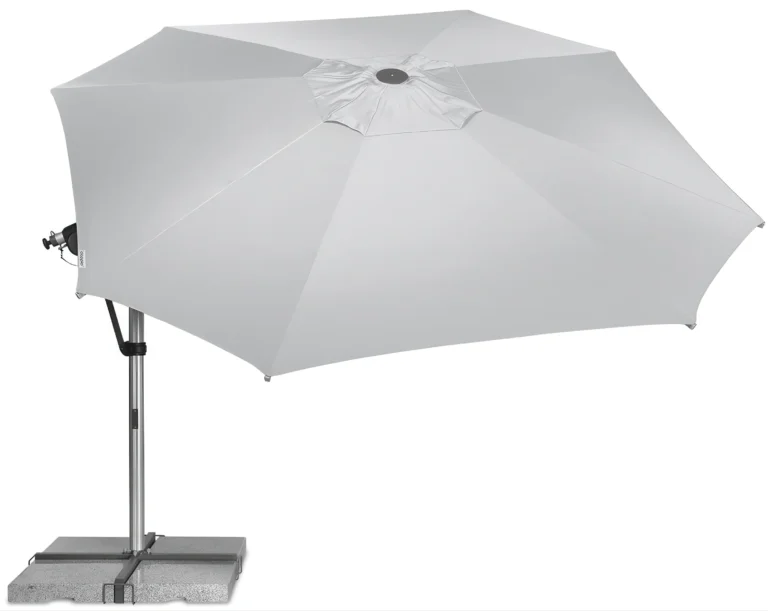 Veliki Vrtni Suncobran Doppler 400 Grey 2