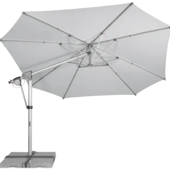 Veliki Vrtni Suncobran Doppler 400 Grey 3