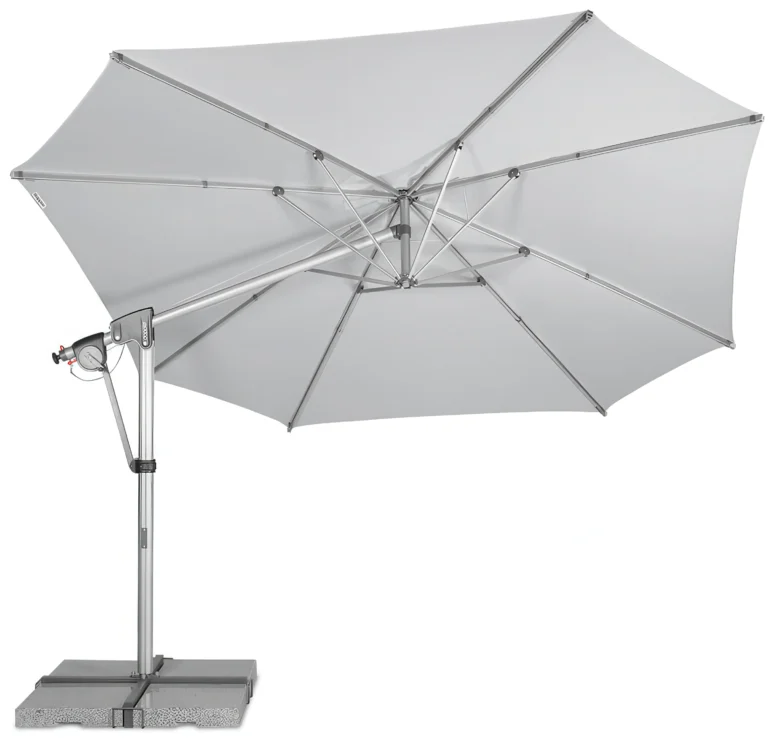 Veliki Vrtni Suncobran Doppler 400 Grey 3