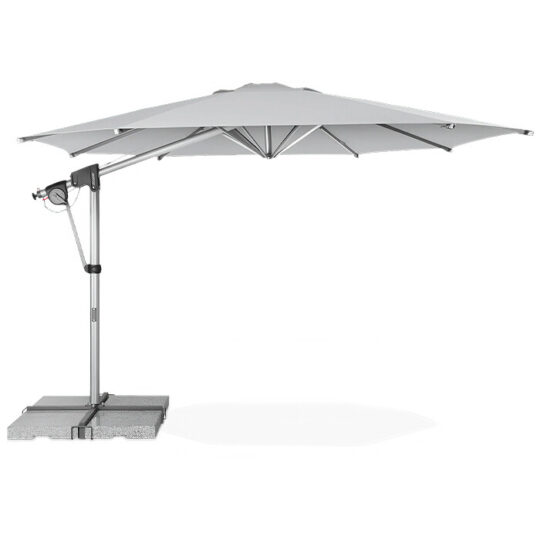 Veliki Vrtni Suncobran Doppler 400 Grey