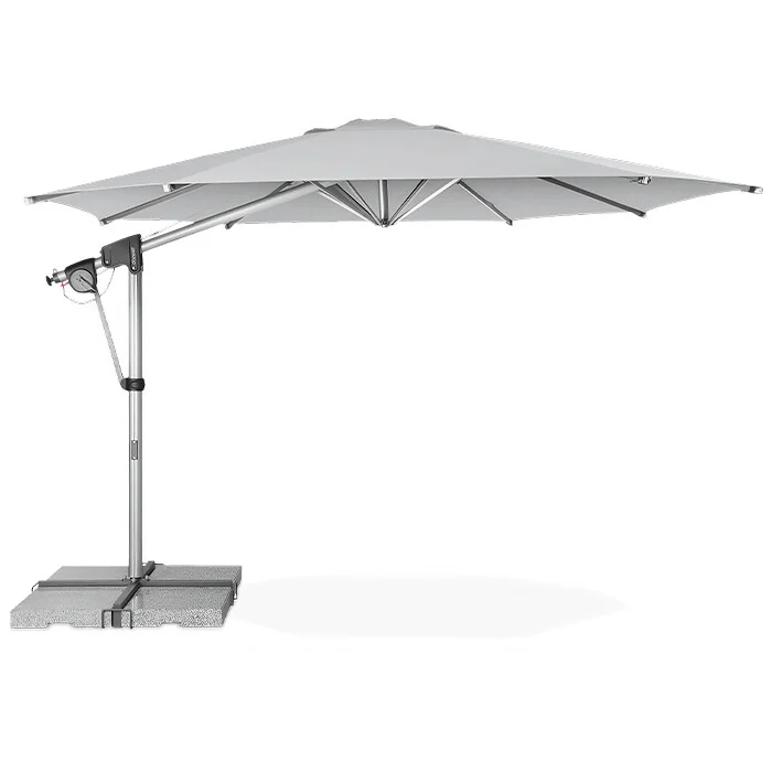 Veliki Vrtni Suncobran Doppler 400 Grey