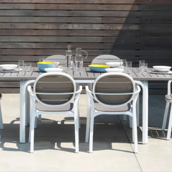 Vrtni Stol Nardi Alloro Bianco 140 4