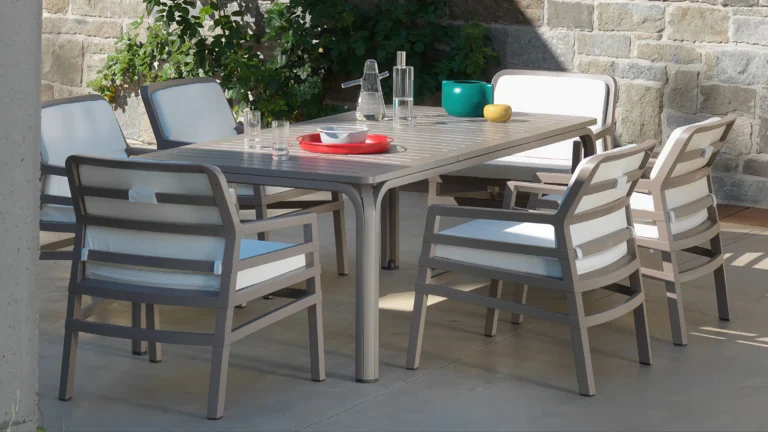 Vrtni Stol Nardi Alloro Bianco 140 5