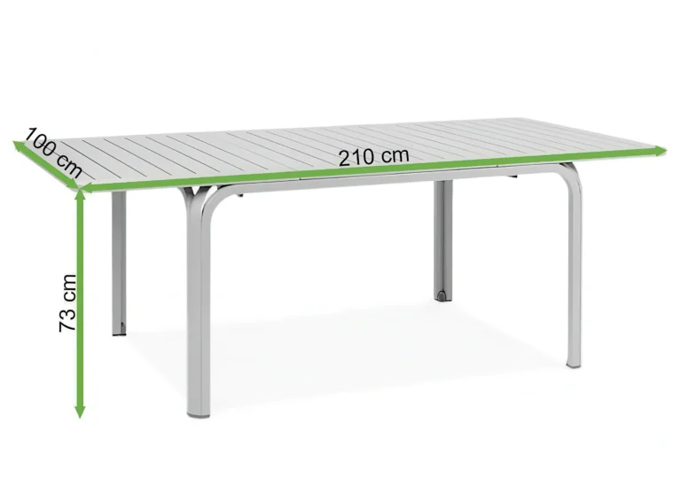 Vrtni Stol Nardi Alloro White 140 3