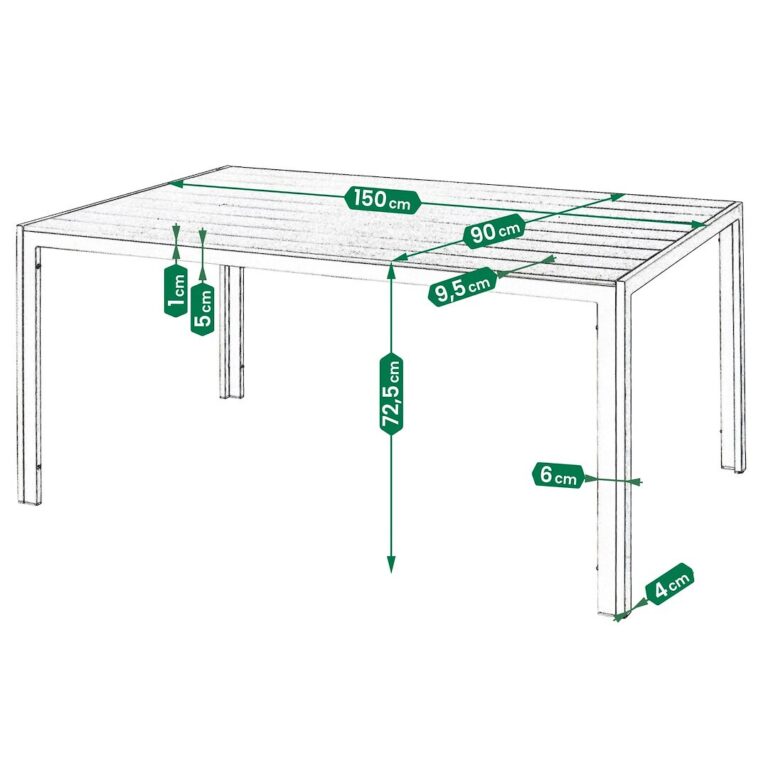 Vrtni Stol Omelia Silver 6