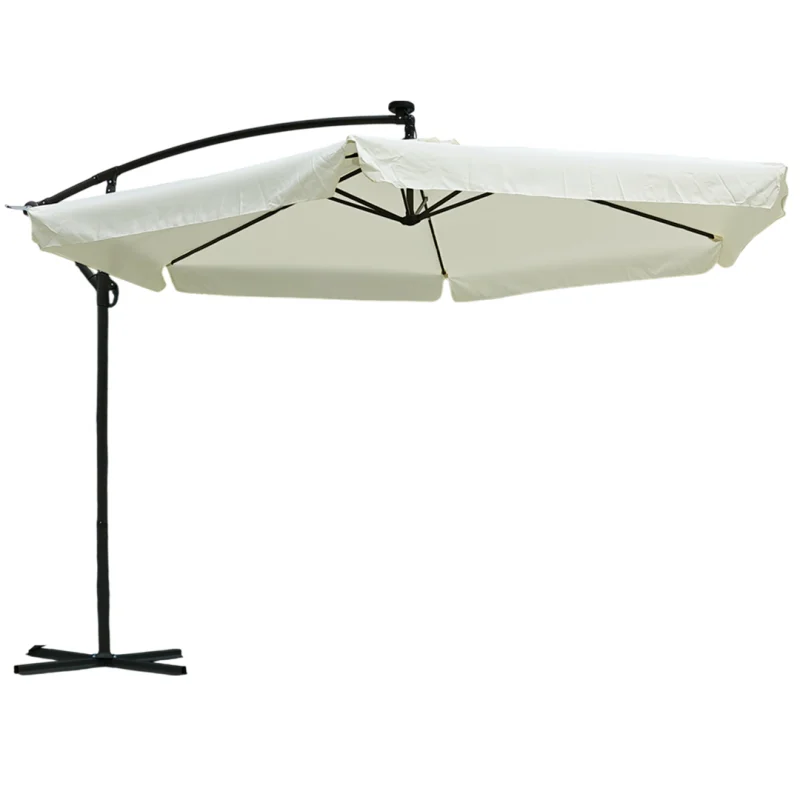 Vrtni Suncobran S Rasvjetom 350cm Plonos 5