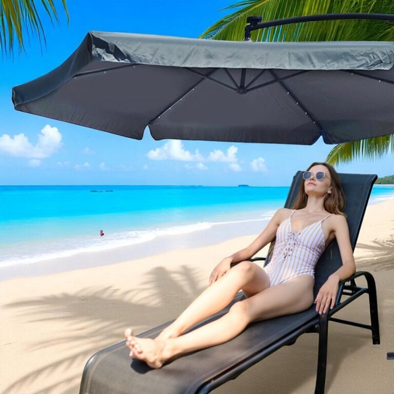 Vrtni Suncobran S Rasvjetom 350cm Sunny Nights 1