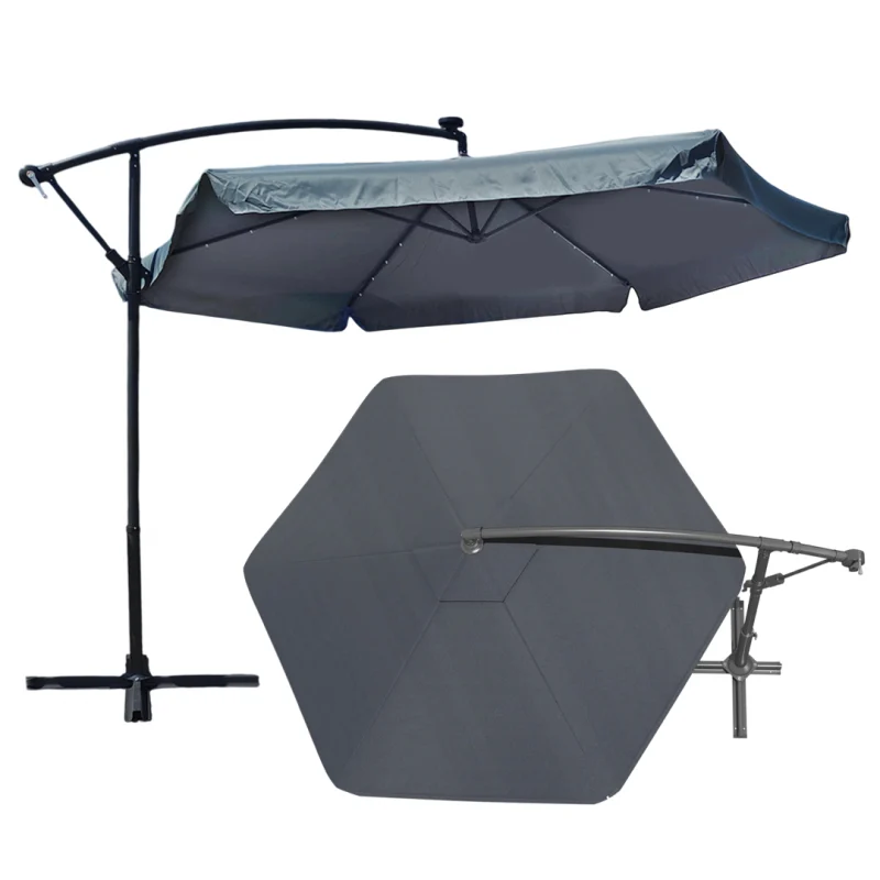 Vrtni Suncobran S Rasvjetom 350cm Sunny Nights 3