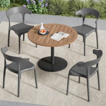 Vrtna Stolica Dalma Dark Grey 3