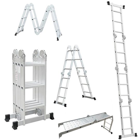 Aluminijske Ljestve S Platformom 4x3