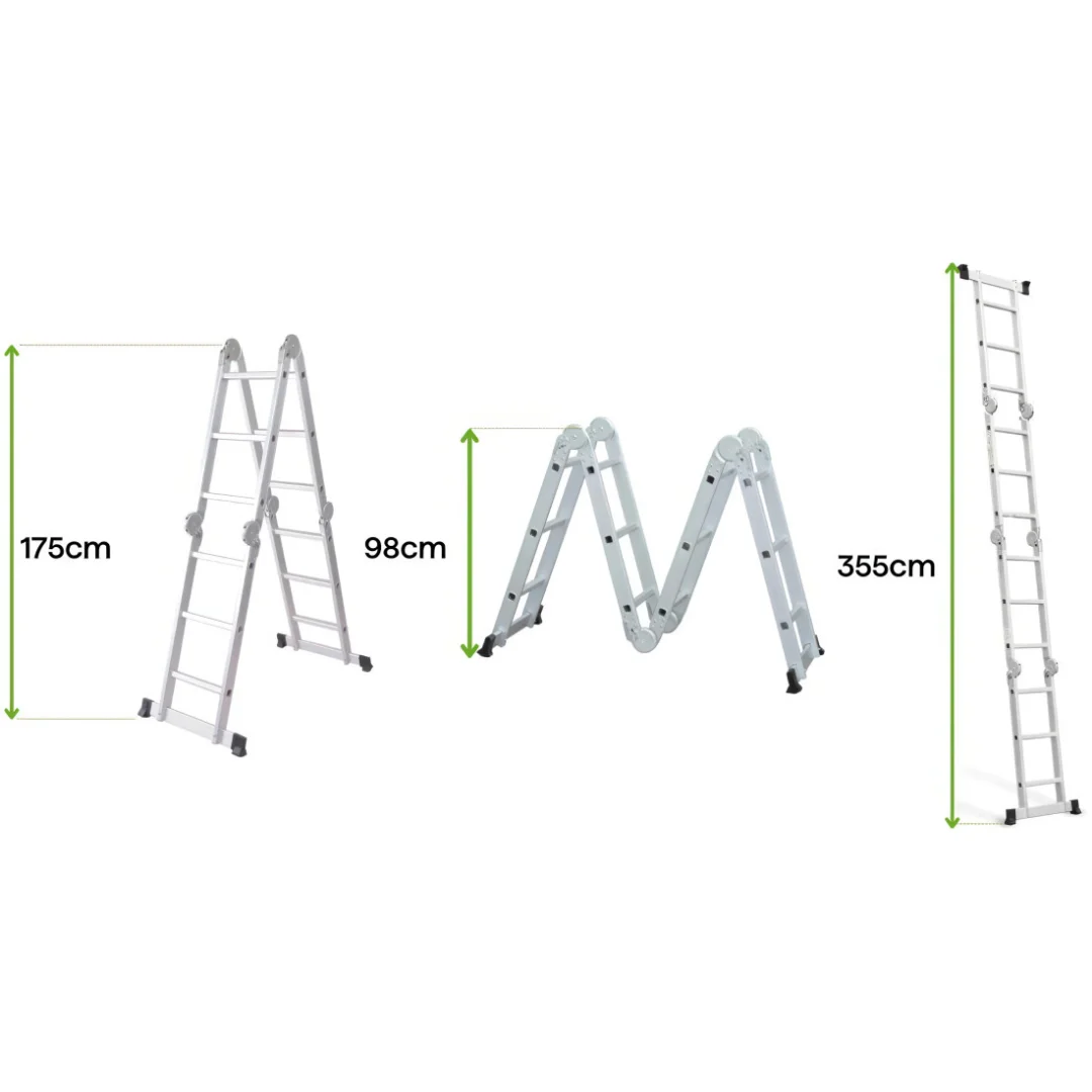 Aluminijske Ljestve S Platformom 4x3 11