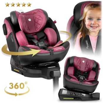 Autosjedalica Nukido Aero Line Rose 0 36 Kg 5