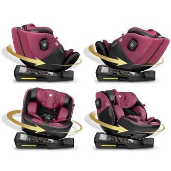 Autosjedalica Nukido Aero Line Rose 0 36 Kg 6