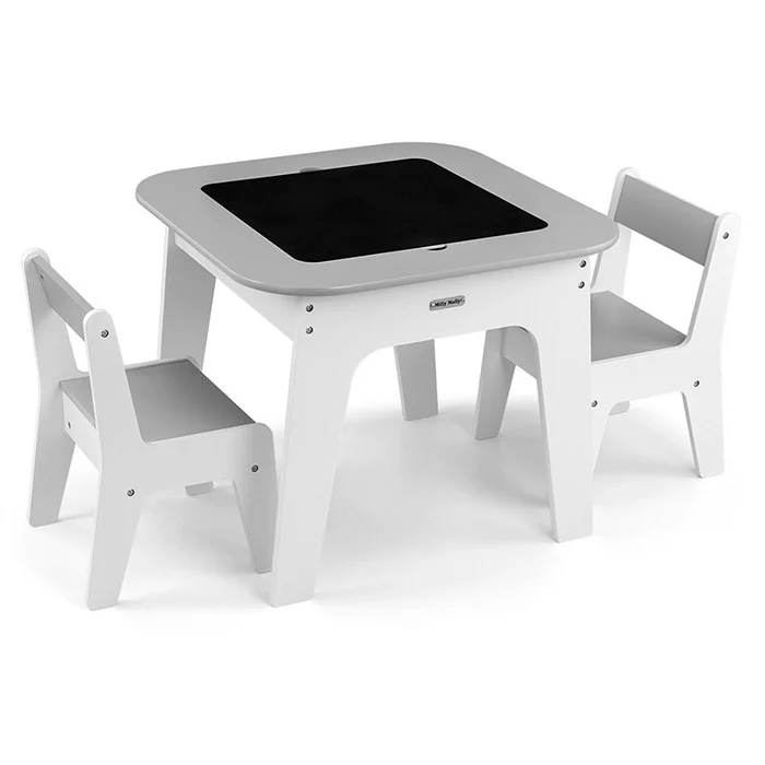 Dječji Set Stol I Stolica Olaf Grey