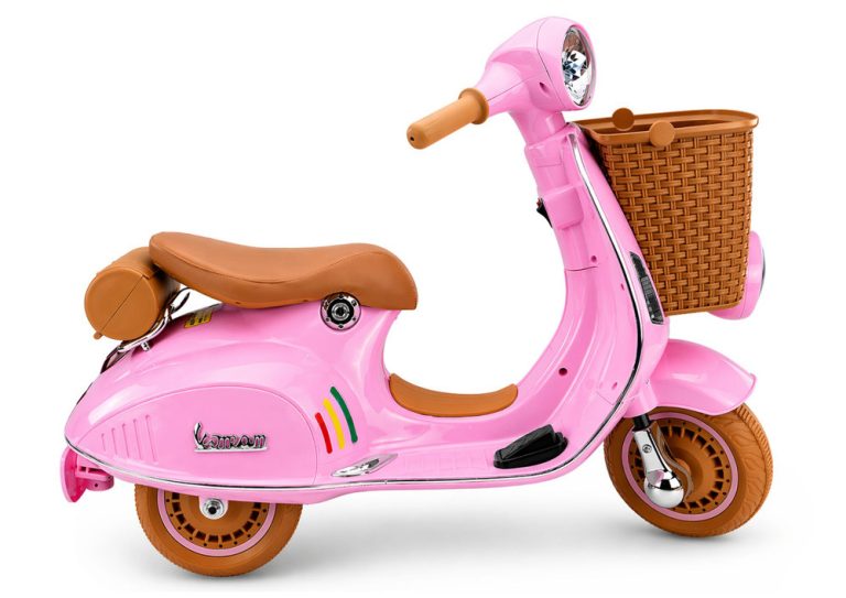 Vespa Italiana Pink Motor Na Akumulator 2