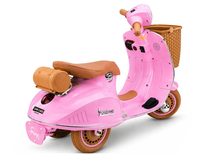 Vespa Italiana Pink Motor Na Akumulator 3