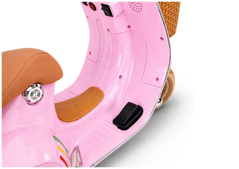 Vespa Italiana Pink Motor Na Akumulator 5